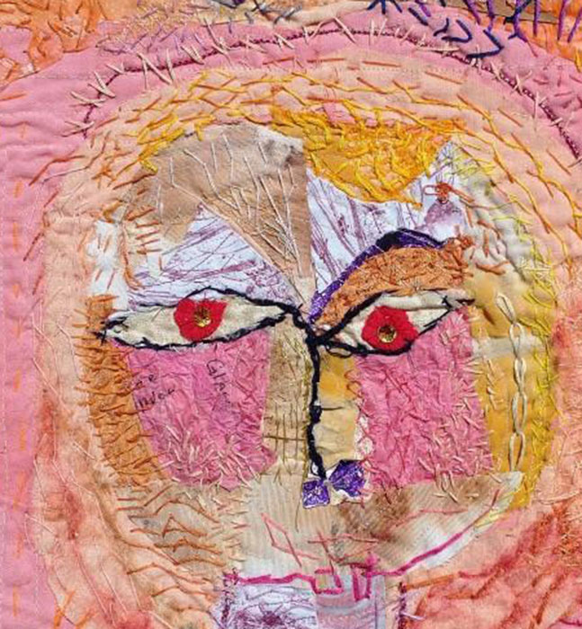 Selfportrait Klee in Pink